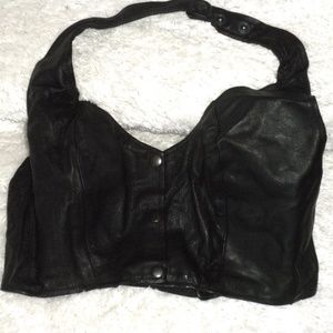 Genuine Halter Vest Elastic Back